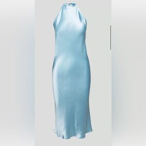 Aritzia Babaton Slip Dress Dream Blue XXS NWT
